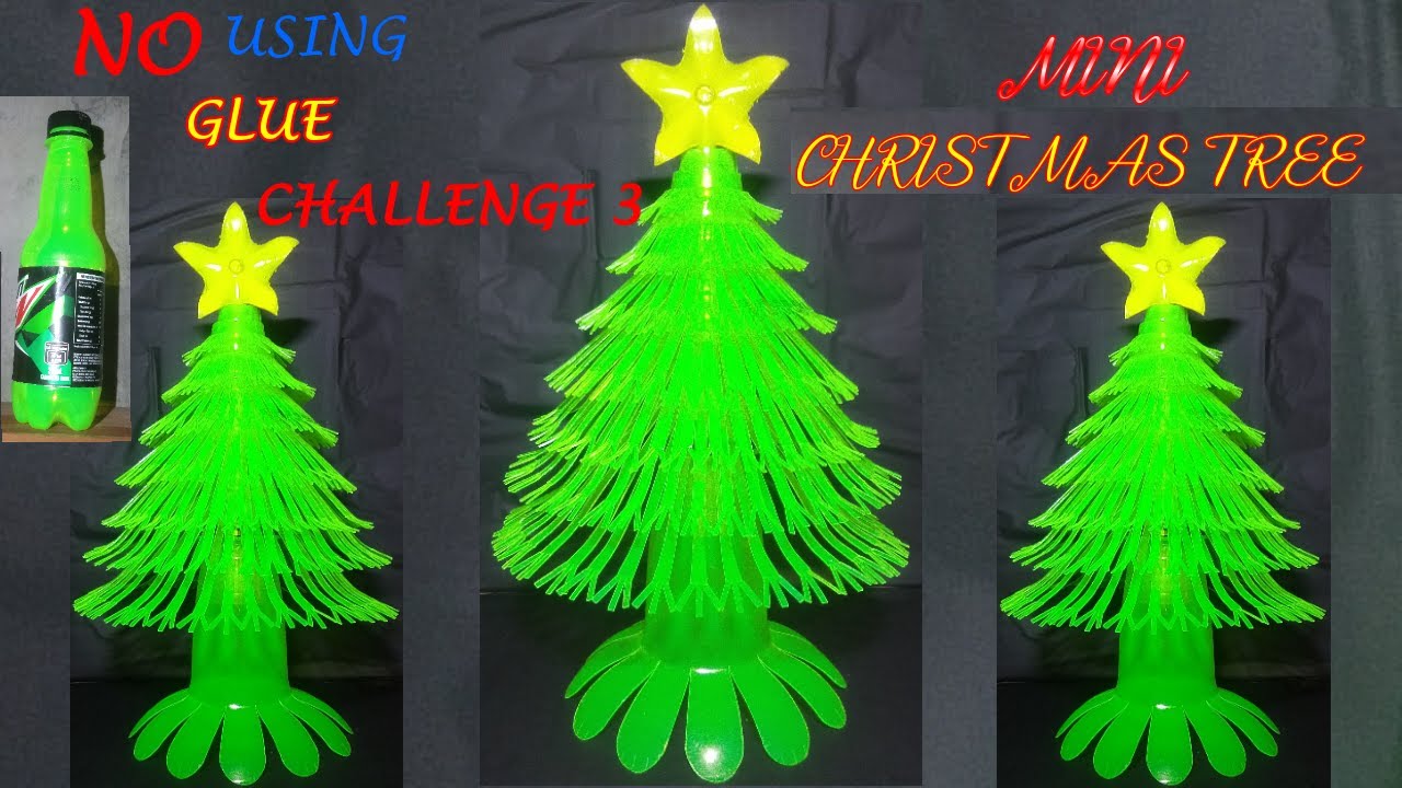 Mini ChristmasTree(simple & easy craft)Without Using Glue Challenge 3