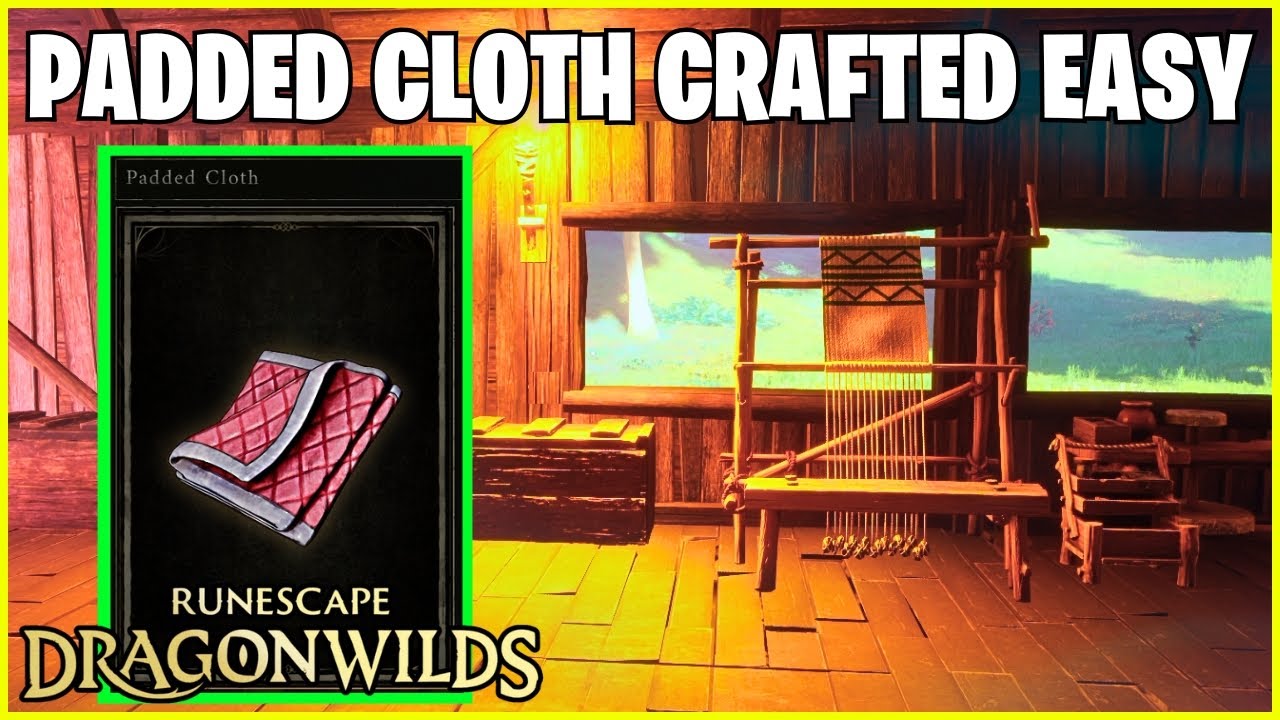 RuneScape Dragon Wilds: Как сделать стеганую ткань.