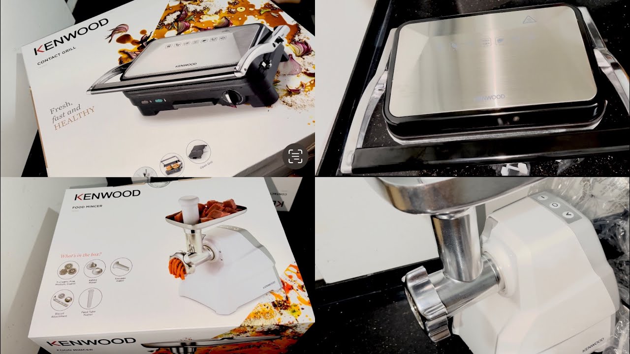 مفرمة اللحم من كينوود وايضا شواية كينوود الرائعةKenwood Meat Grinder and Grill