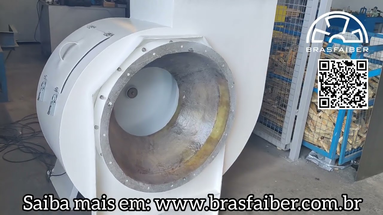 Exaustor para Gases Químicos| Brasfaiber Brasil