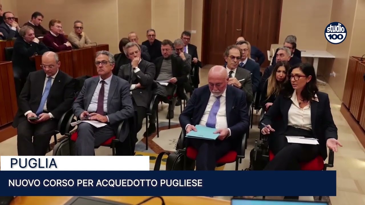 Nuovo corso per Acquedotto Pugliese