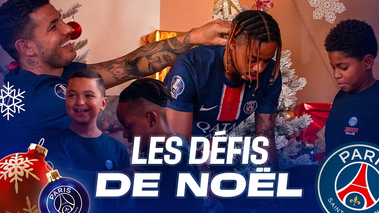 🆕 Les DÉFIS de NOËL de nos Parisiens ! 🎅🤣