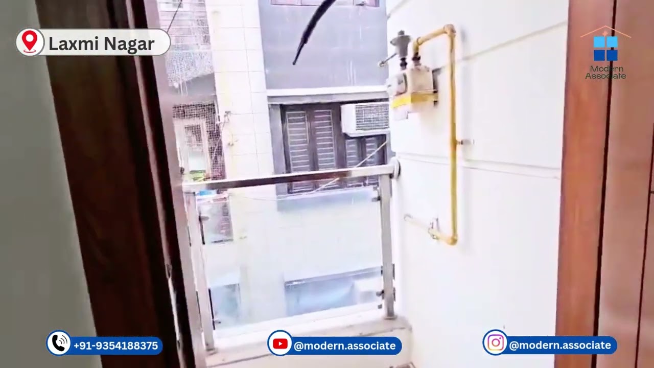 3 BHK Flat in Laxmi Nagar Delhi for Sale | L-Type Corner 2nd Floor | Lift & Car Parking | 90 Lakh