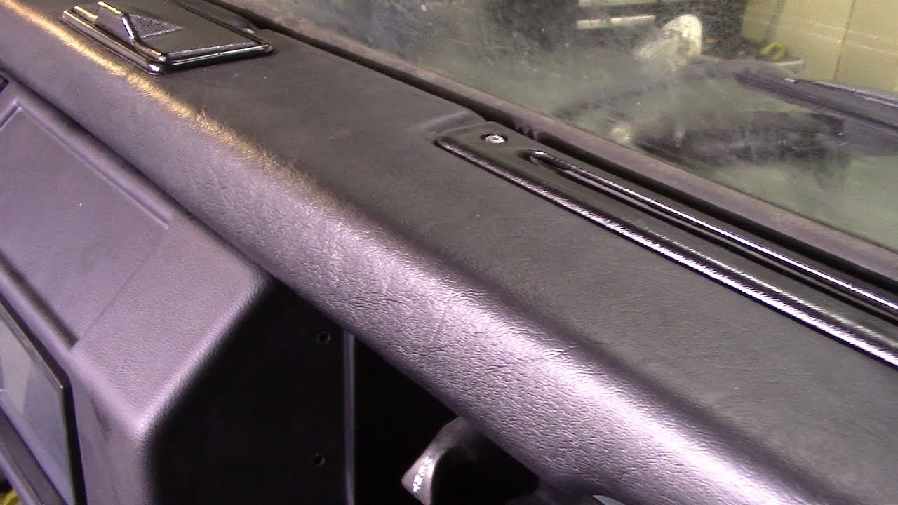 Recovering a Defender dash - excellent results,   but an error on my part!