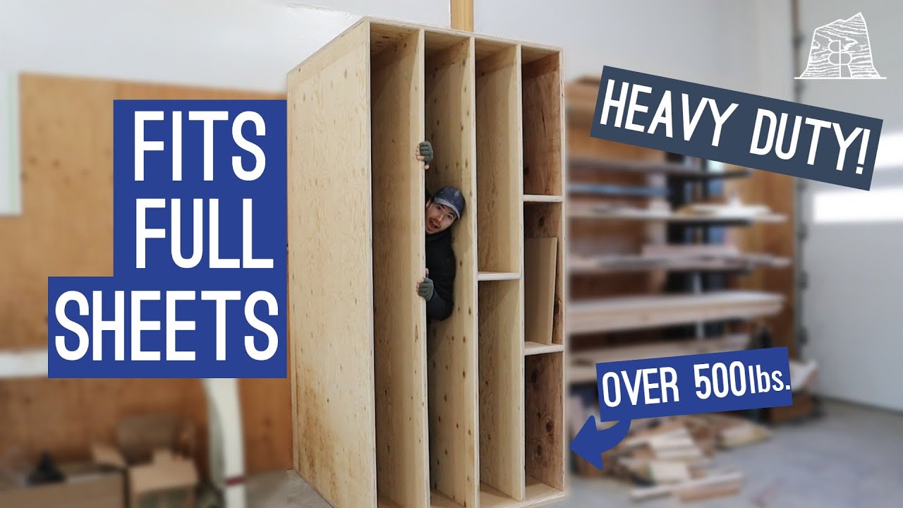 Ultimate Plywood Storage! | Shop Organization Upgrades (Part 1)