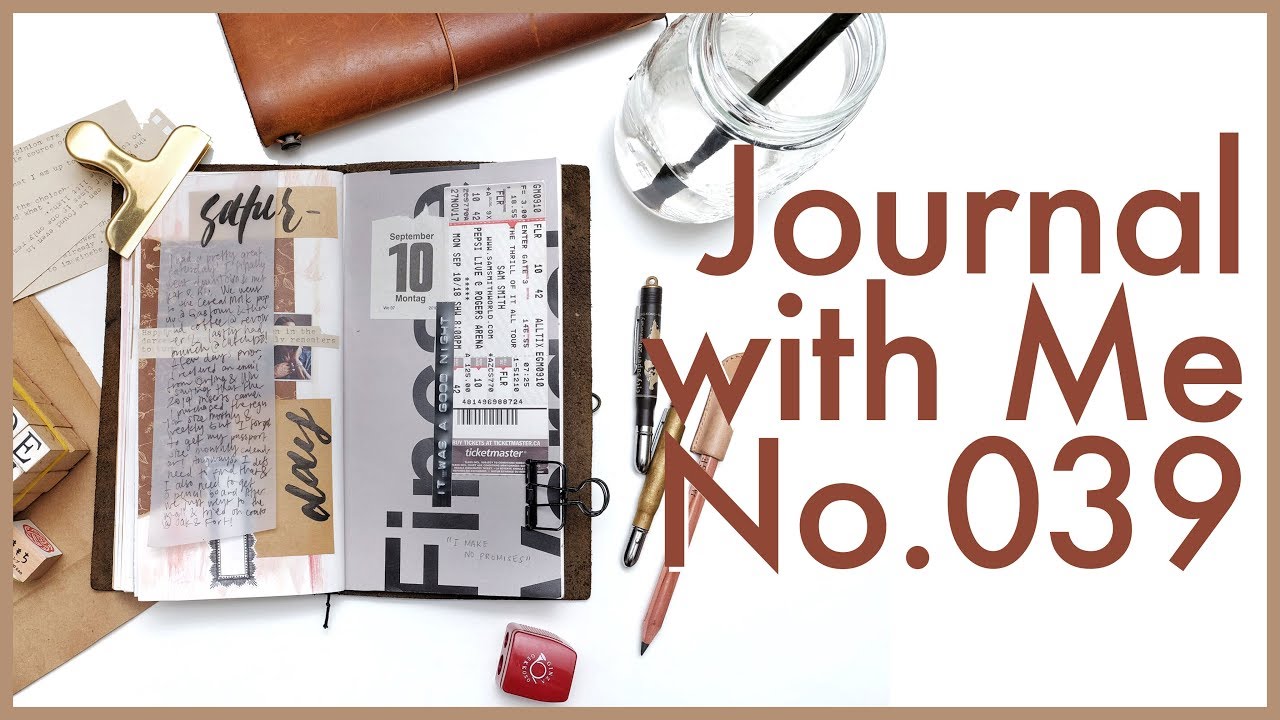 Journal with Me No. 39 | Midori Traveler's Notebook