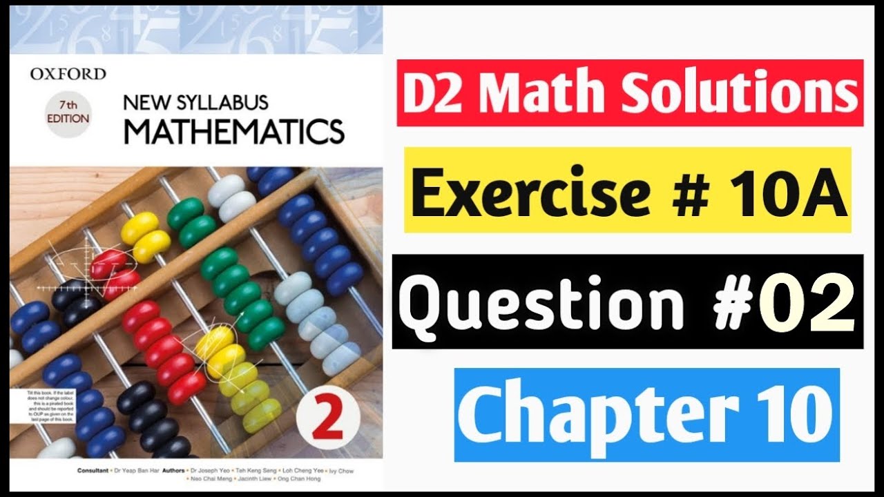 Exercise 10A Question no 2 Oxford NSM || D2|| Chapter 10 || Pythagora's Theorem || D2 Solutions