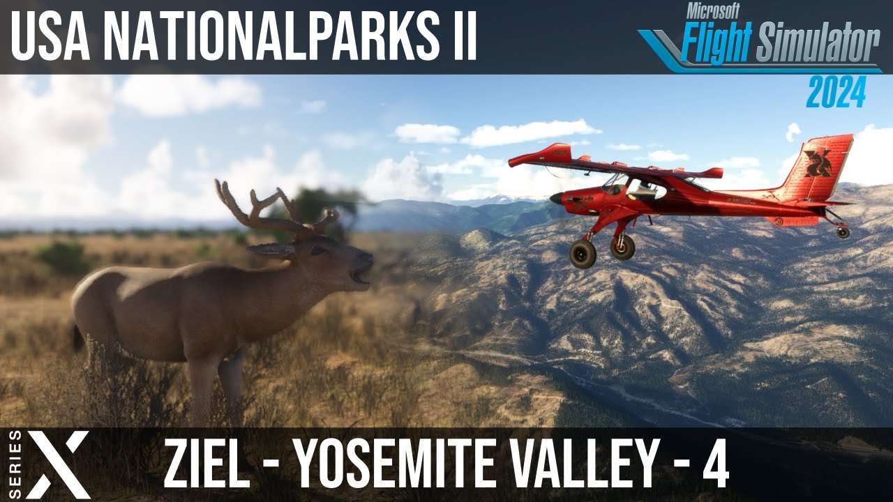 MSFS2024 - Richtung Shasta Lake zur Hirschjagd 🦌 - Draco 🛩️ - USA Nationalparks II - Teil 4 - XSX