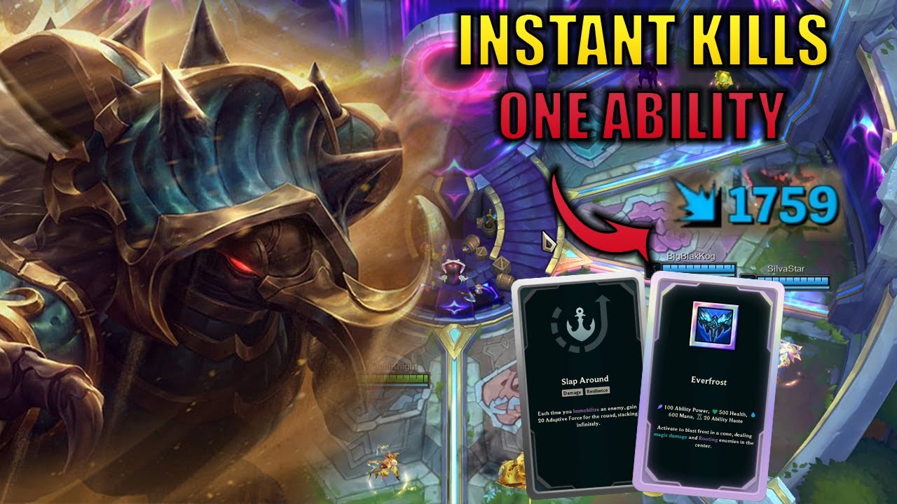 Full AP Rammus just needs One Combo to Kill