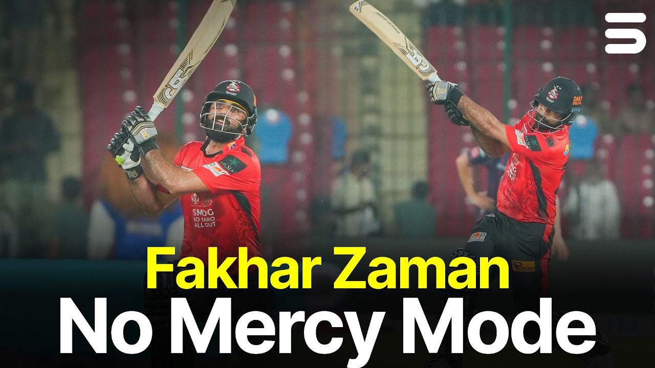 Fakhar Zaman On Fire! Incredible Shots Against Karachi Kings | HBL PSL X | M3O1T