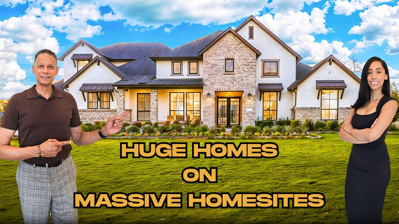Touring HUGE HOMES in the #2 FASTEST GROWING City in the Country!