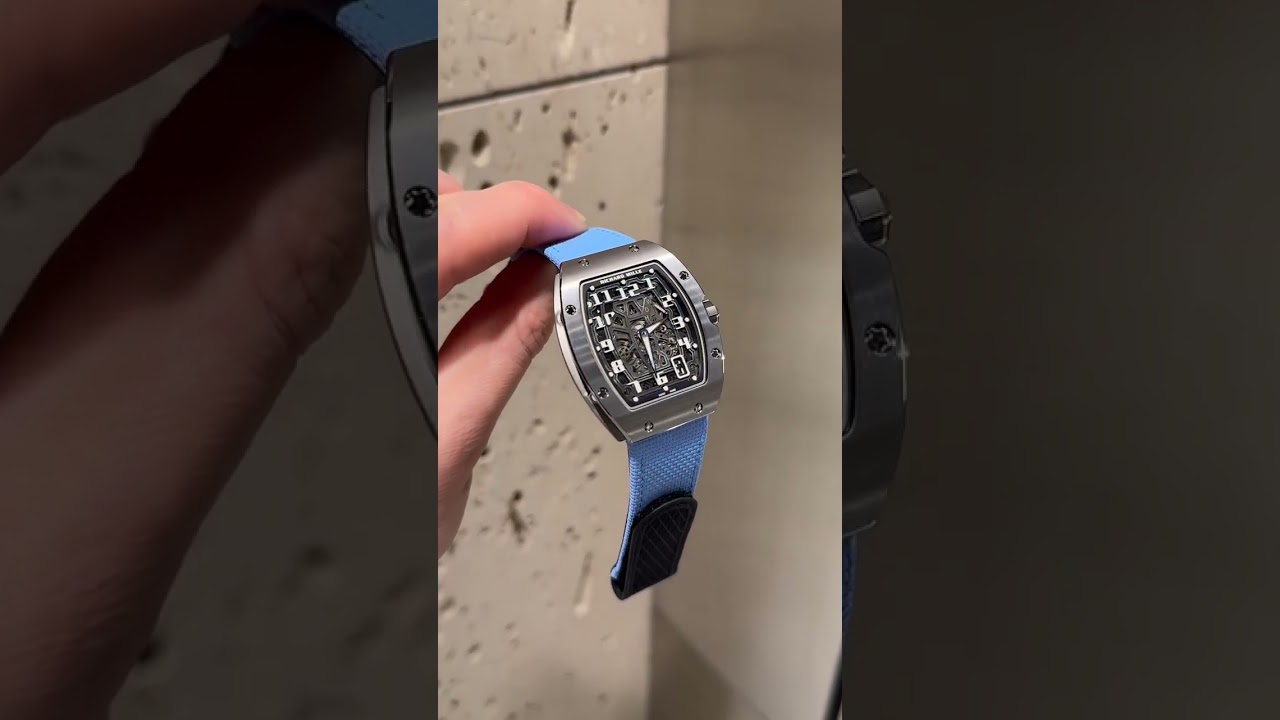 'Ultra-slim' Richard Mille RM 67-01 Titanium ,New 2025 model. #luxurywatches #exculsive
