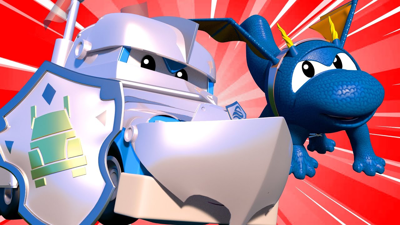 The Knight Truck - Carl the Super Truck - Car City ! Cars and Trucks Cartoon for kids
