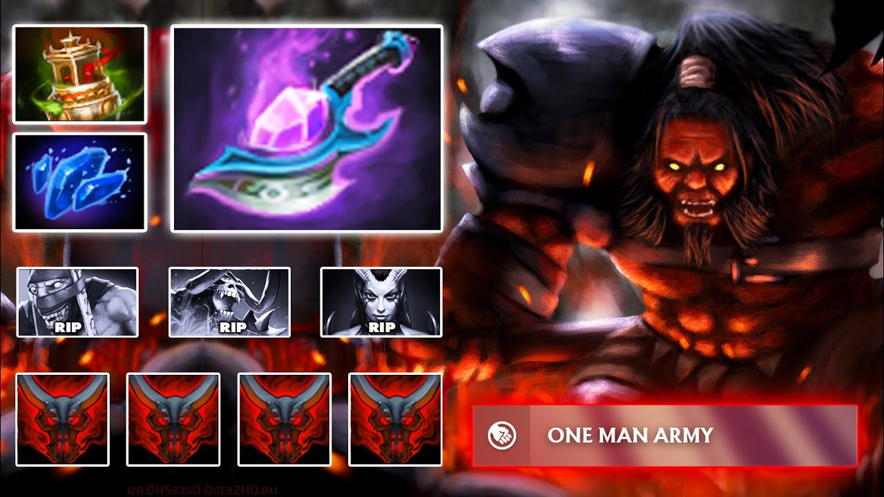 Внемета Axe на средней линии | Геймплей профессиональных игроков Dota 2