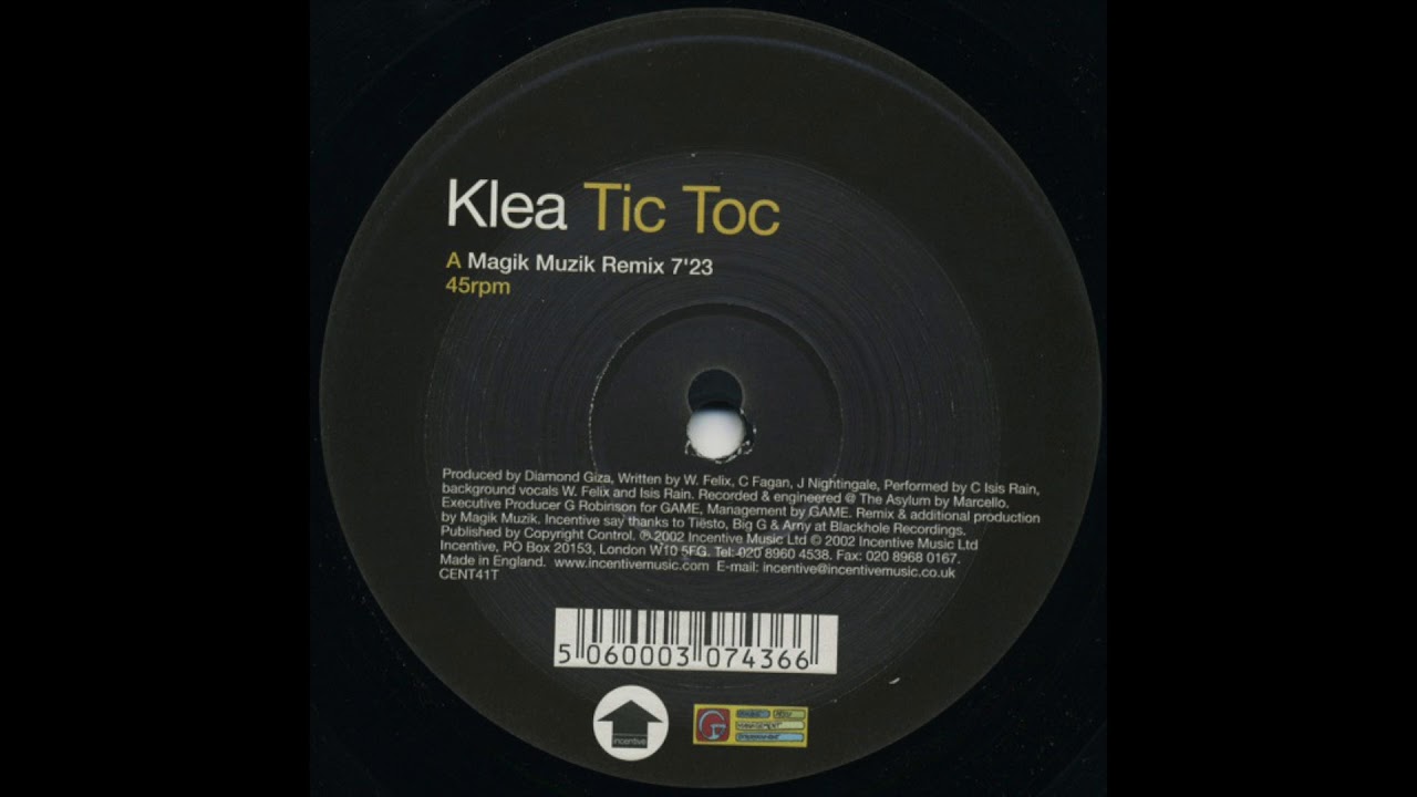 Klea - Tic Toc (Magik Muzik Remix) (2001)