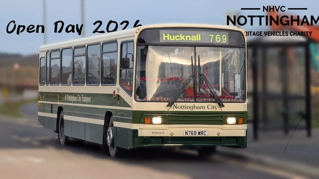 Nottingham Heritage Vehicles open day January 2026 