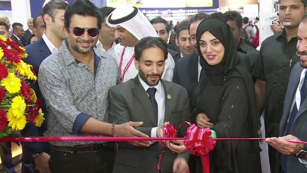 R.Madhavan At Opening Ceremony & Press Conference of Dubai Property Show 2017