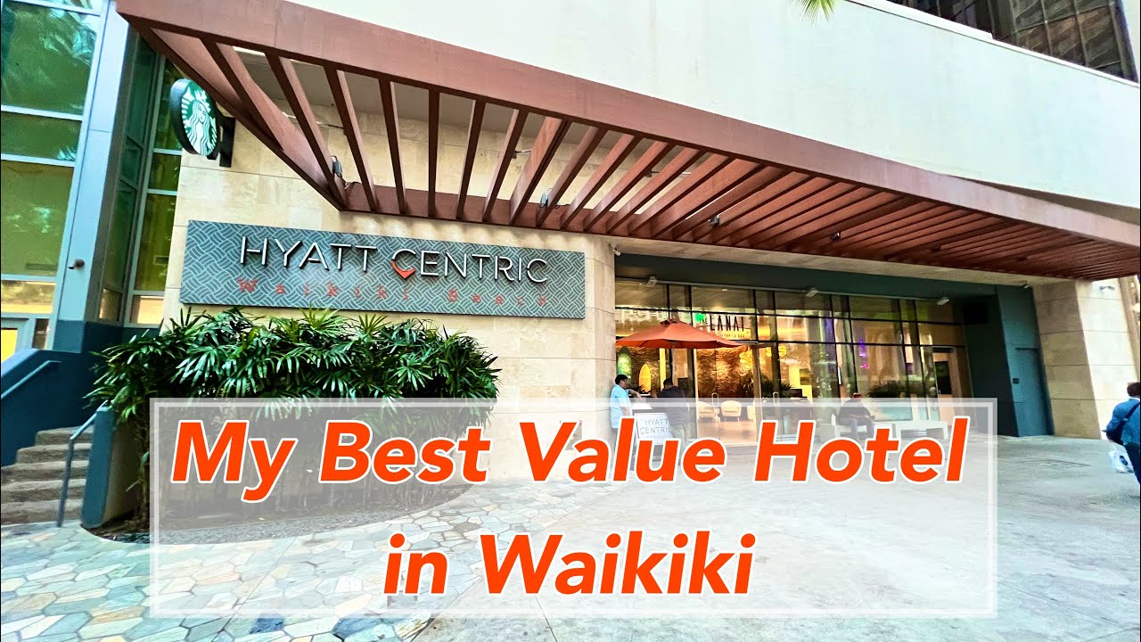Hyatt Centric Waikiki Beach Hotel Tour & Overview Honolulu Oahu Hawaii