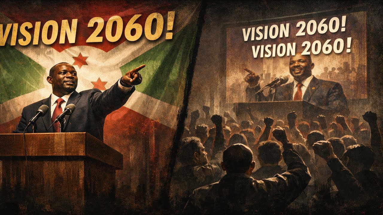 🇧🇮 Prezida Neva Yabakuriye Inkoni ku Gashitsi: Vision 2060 Ni Icivugo Gusa, Ntituzohagera