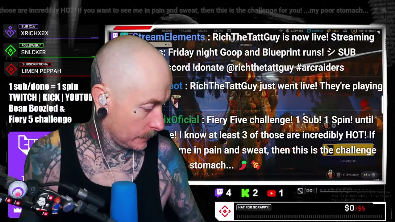 Friday night Goop and Blueprint runs! シ SUB discounts! !discord !donate @richthetattguy 