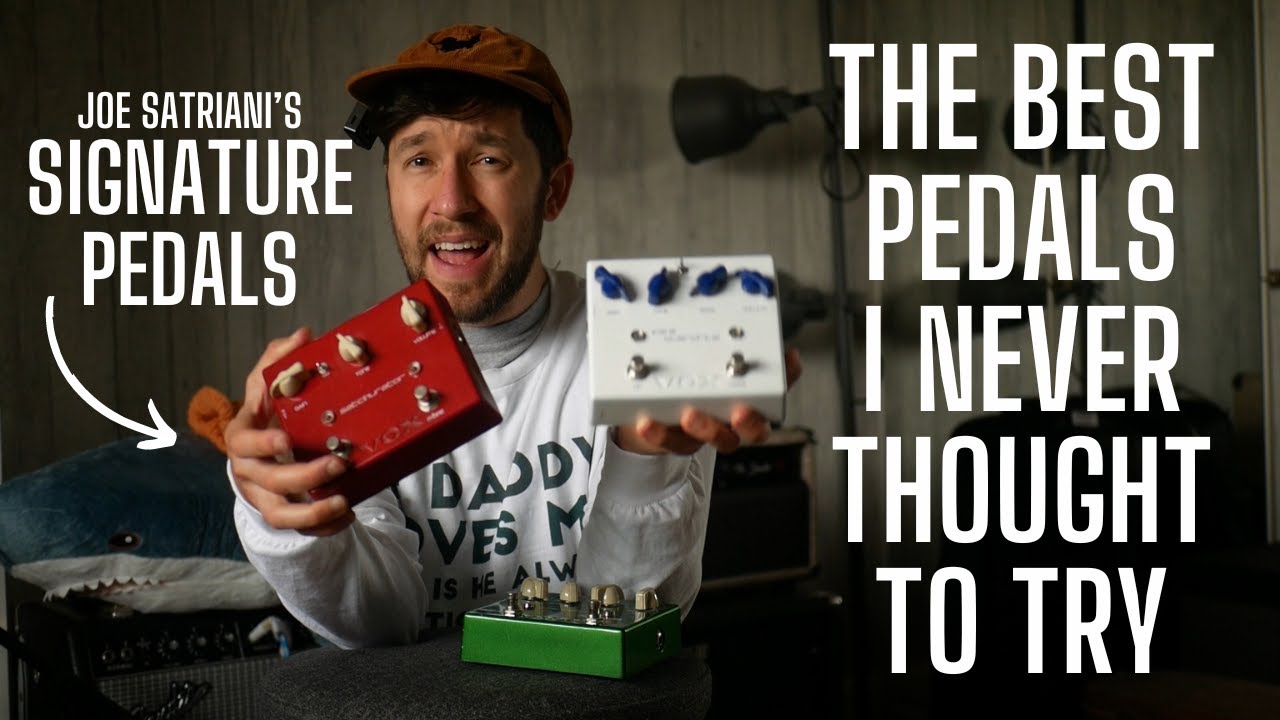 The Best Pedals I NEVER Thought to Try - Vox Joe Satriani Satchurator, Ice 9 and Time Machine