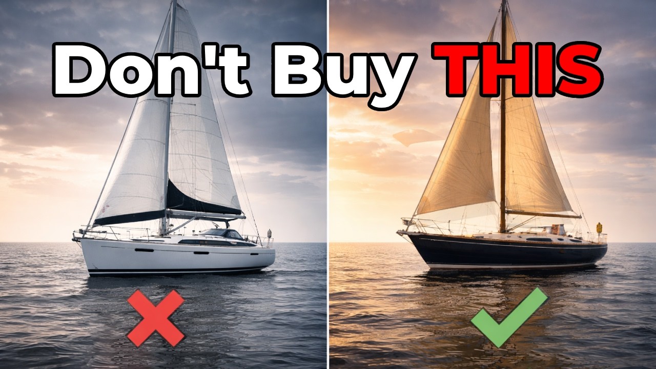 10 Old School Sailboats PERFECT for Sailors Over 60