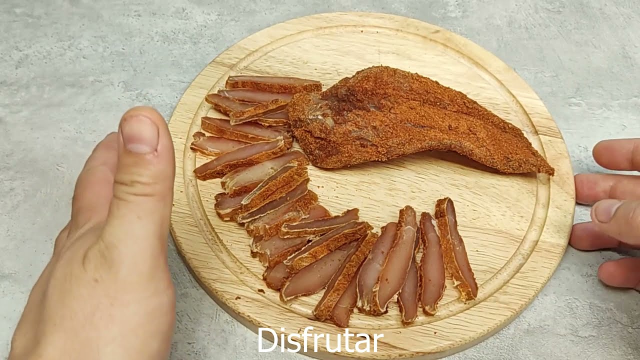 Бастурма из куриной грудки Простой и быстрый рецепт вяленого балыка