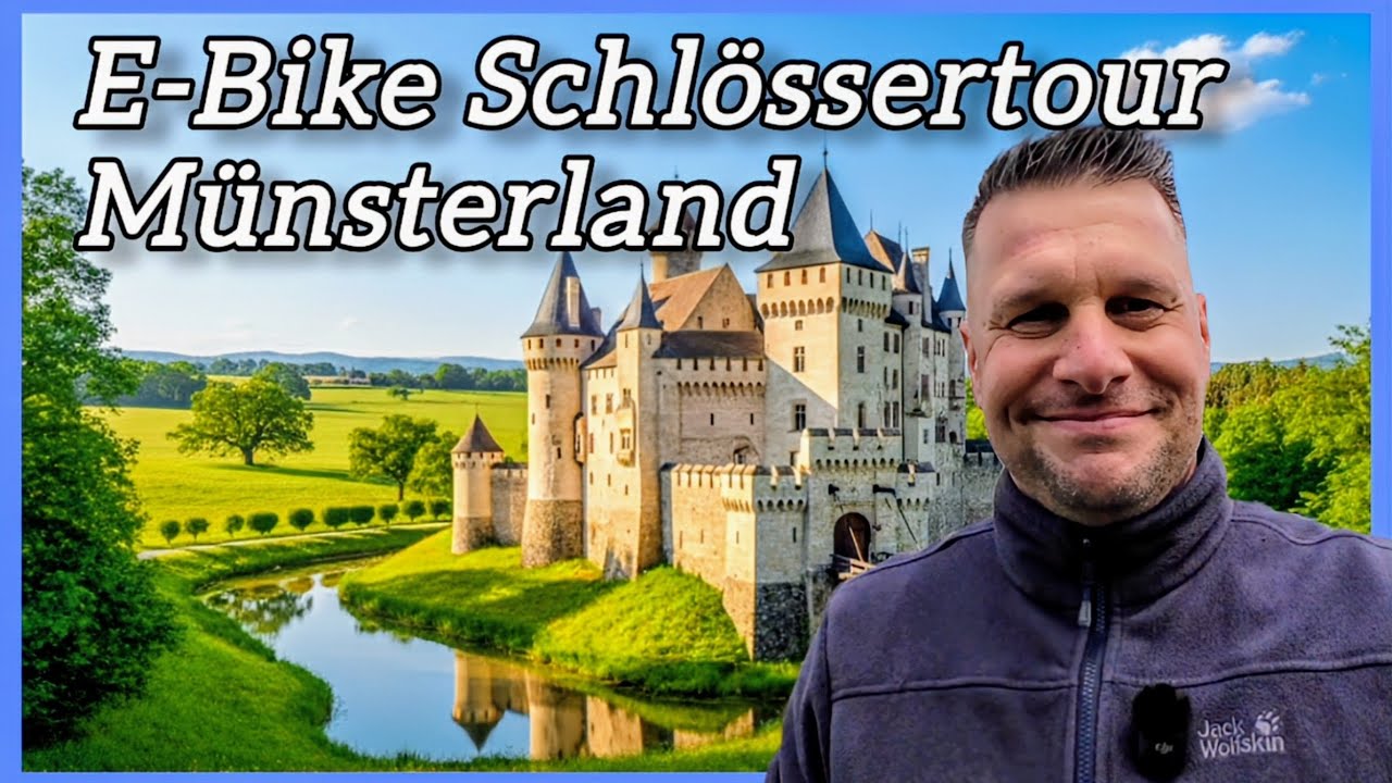 Radtour vom Schloss Raesfeld zum Schloss Velen | E-Bike Tour im Münsterland | #mirkoxplorer