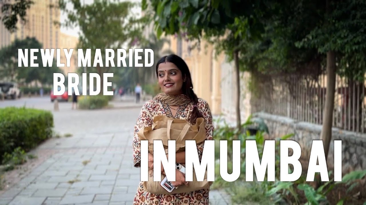 Newly Married Bride Praju in Mumbai | Deesha Katkar | Marathi Video