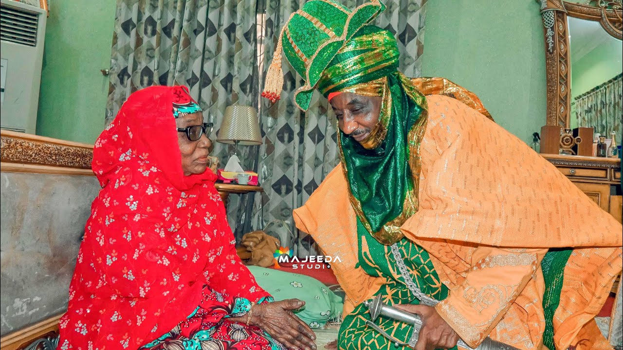 Sarkin kano sanusi II ya Ziyarci Mai babban daki (mahaifiyarsa) a Yau 31/3/2025