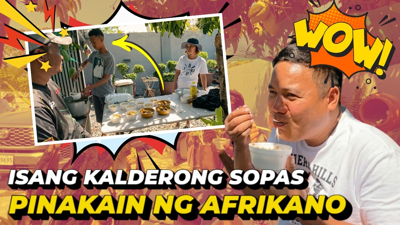 ISANG KALDERONG SOPAS… PİNAKAİN NG AFRICANO