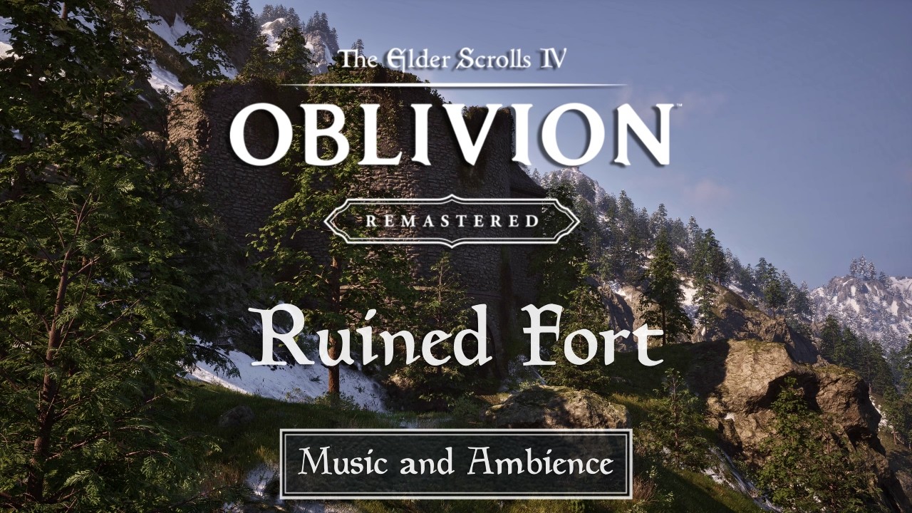 The Elder Scrolls Music & Ambience [4K] | Oblivion Remastered | Mountain Fort