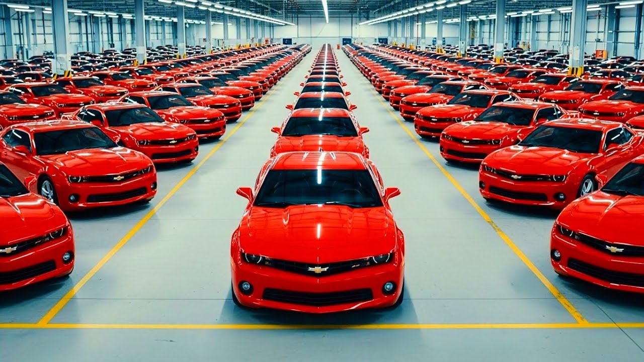 How Chevy Camaro Is Manufactured | Inside the U.S. High‑Performance Car Factory (Full Process)