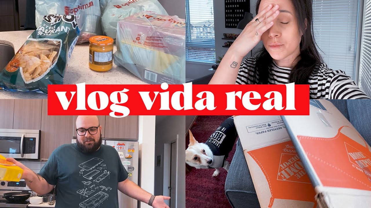 Compras da semana (do marido) no mercado, muito calor, Link invejoso + quero mudar logo! 😭