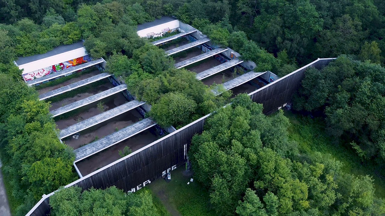 Abandoned British army shooting range