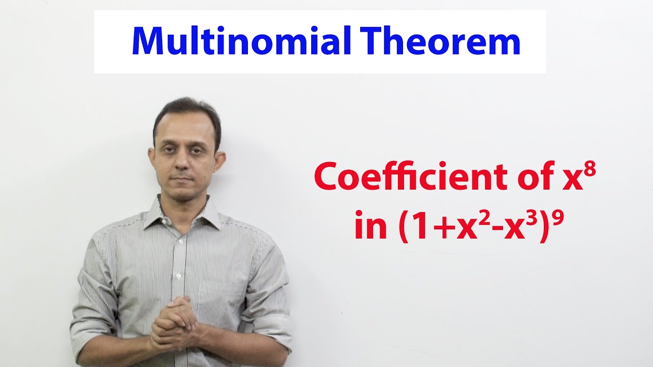 Multinomial theorem SE1: coefficient of x^8 in (1+x^2-x^3)^9