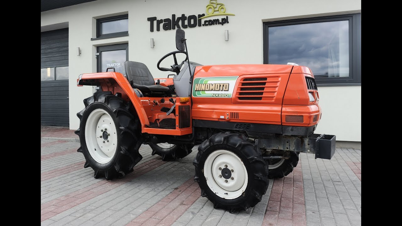 Hinomoto NX220 ( Kubota GL220 ) japoński mini traktorek TRAKTOR.COM.PL