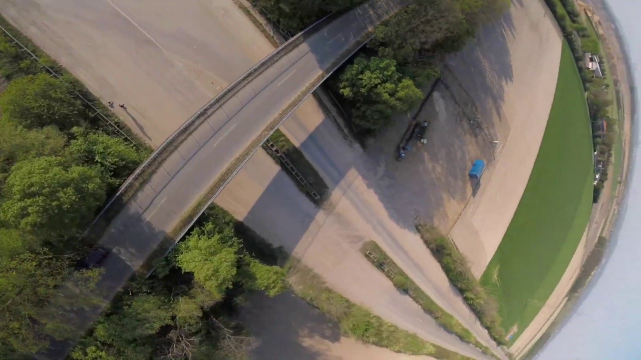 #powerloop action on an #abandoned #motorway - #hangtime #FPV 2019|08