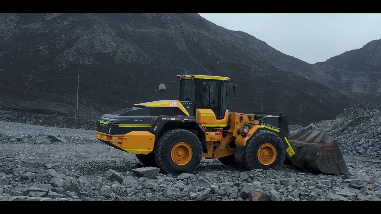 Volvo L120 Electric en Mina Condestable: eficiencia y sostenibilidad