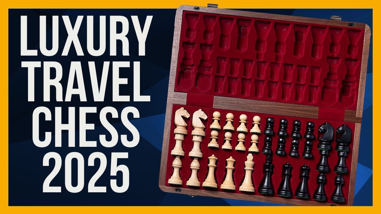 Discover the Elegance of This Durable Folding Chessboard | A&A Chess