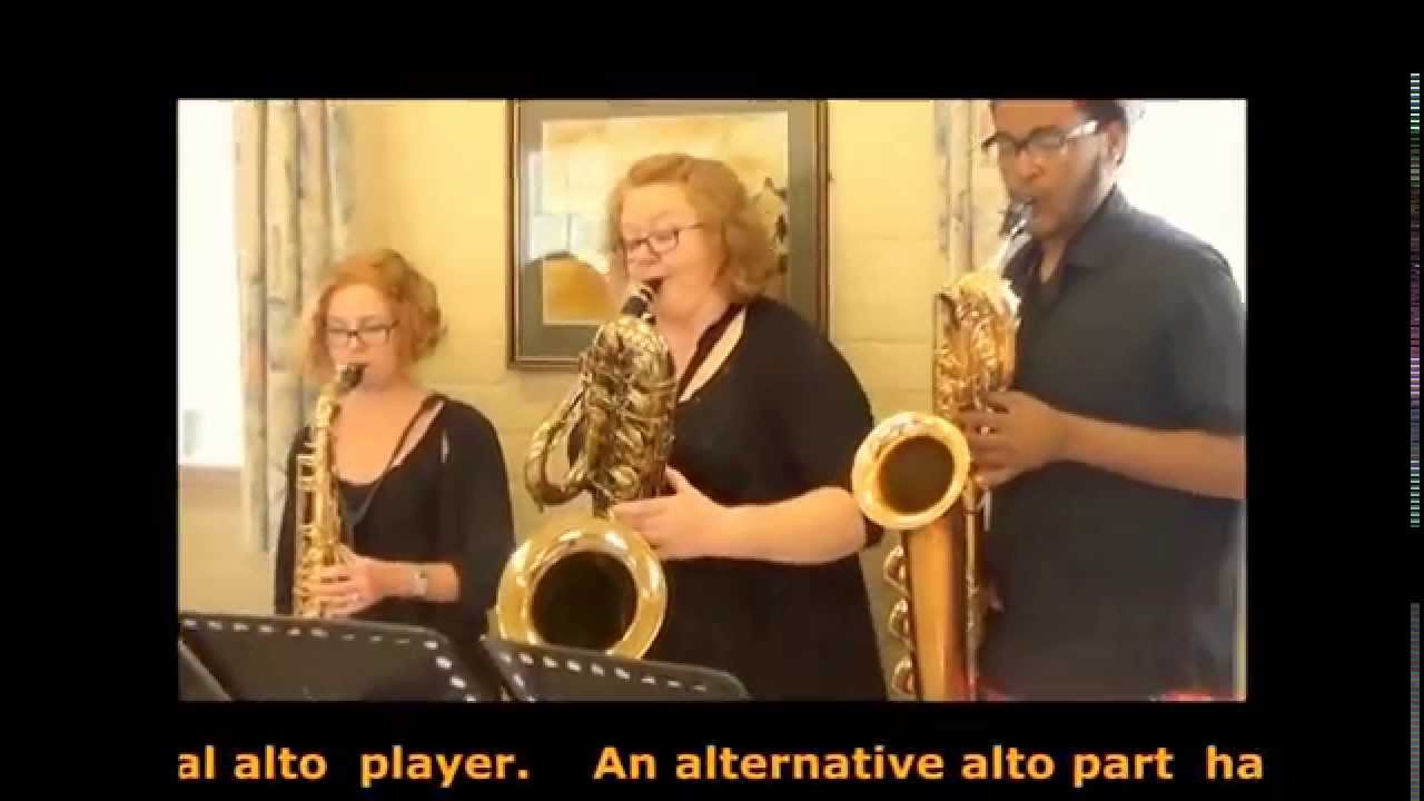 The Lone Ar-ranger Goes Sax Mad! - saxophone ensemble