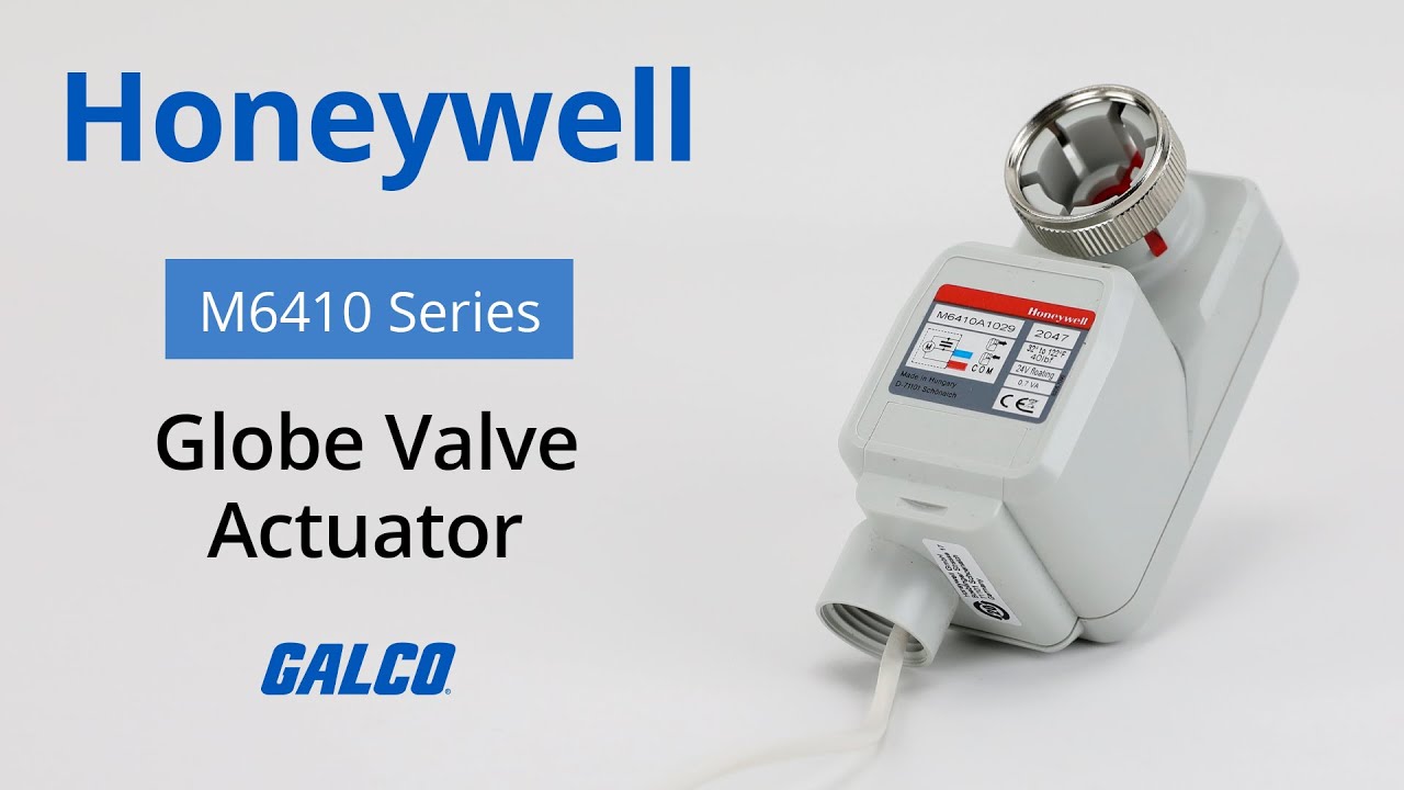 Honeywell's M6410 Series, Valve Actuator