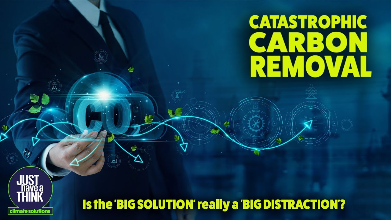 Catastrophic Carbon Removal. How the 'Big Solution' is failing badly.