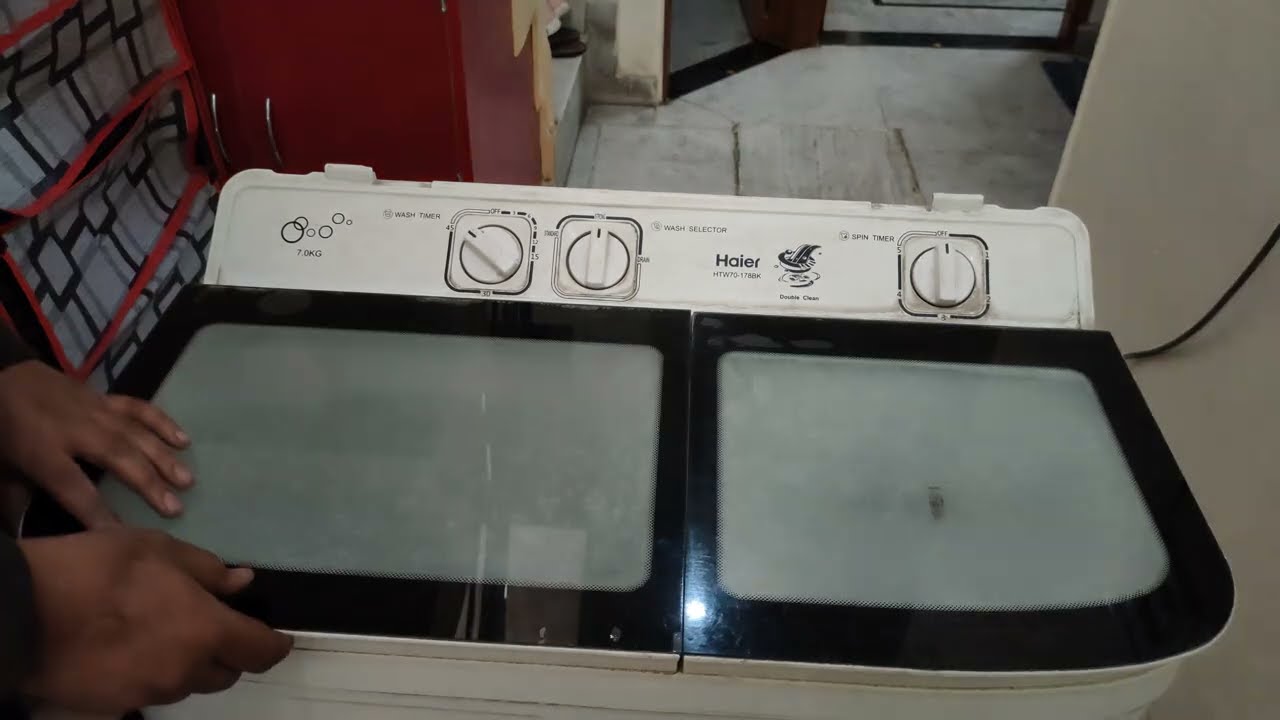 How to change wash Timer Haier semi Automatic washing machine | वाशिंग मशीन का टाइमर कैसे चेंज करें