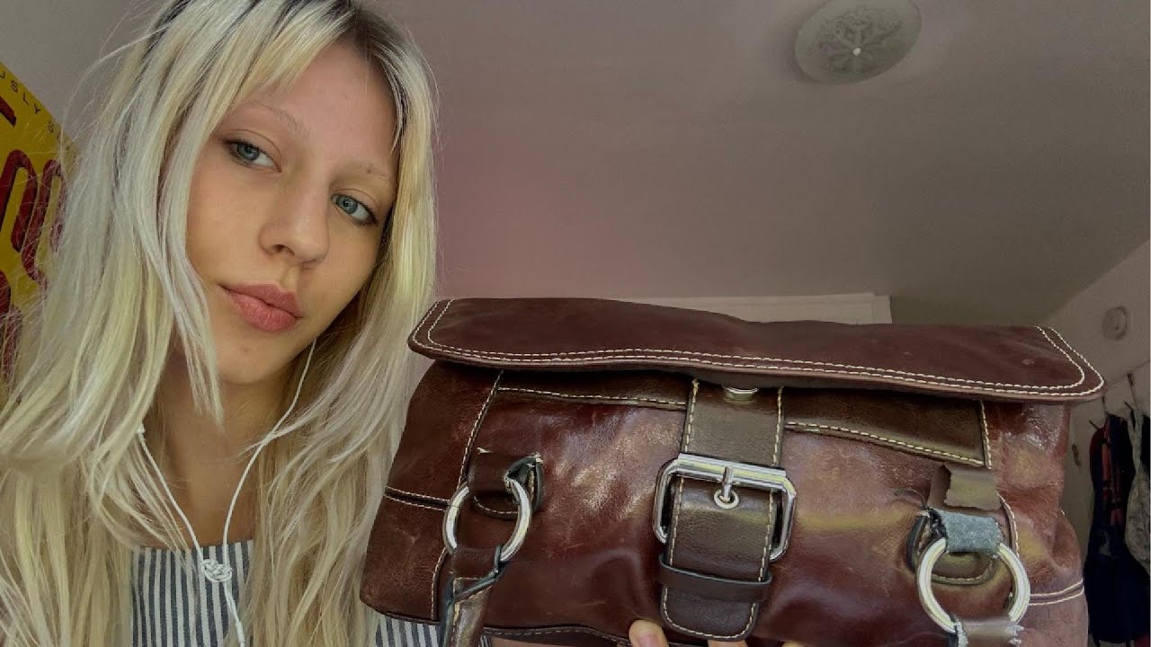 asmr what's in my bag