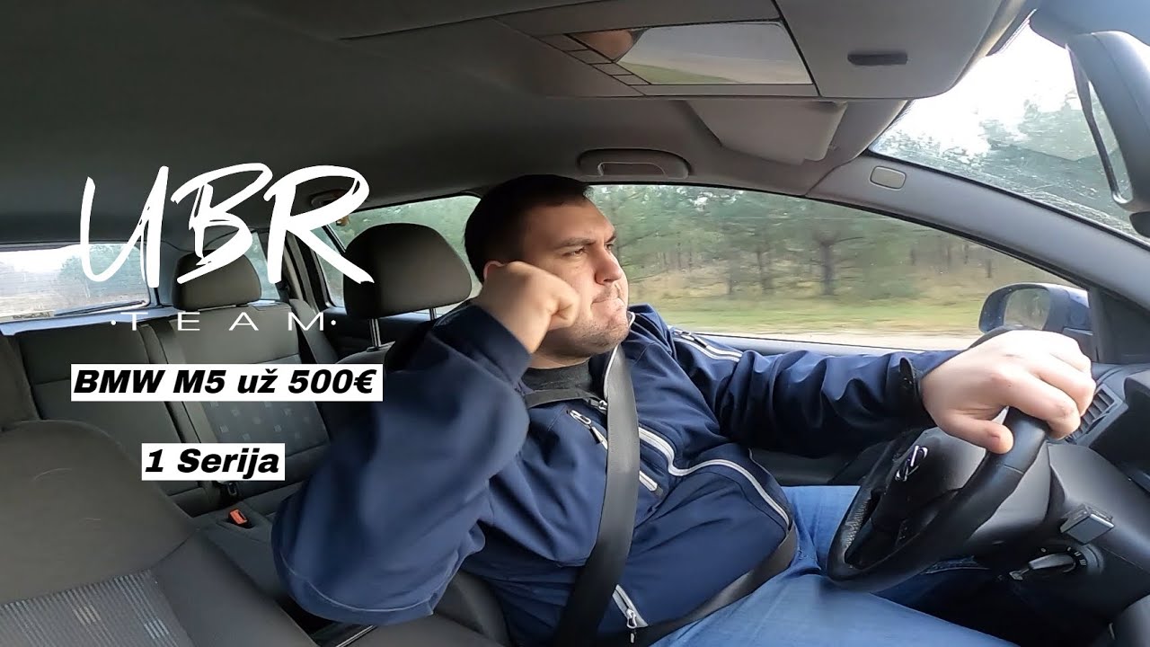 UBR Team: BMW M5 už 500&euro; (1 serija)