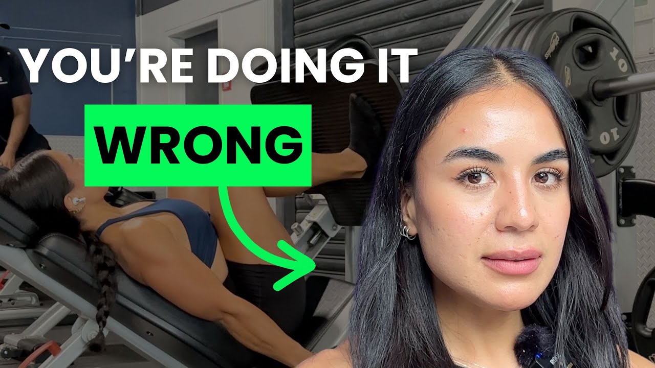 You’re Doing the Leg Press WRONG- Fix Your Form Now!