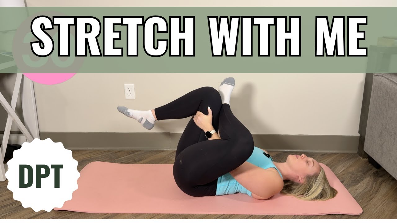 20 Minute Physical Therapist Stretches for Lower Back Pain Relief | Follow Along
