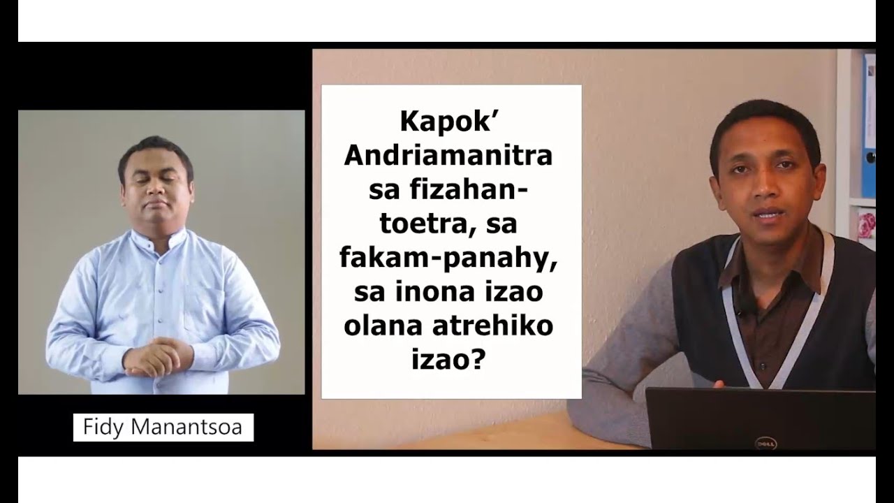 Marka 16: 15 - Kapok'Andriamanitra sa fizahan-toetra, sa fakam-panahy, sa inona izao atrehiko izao?