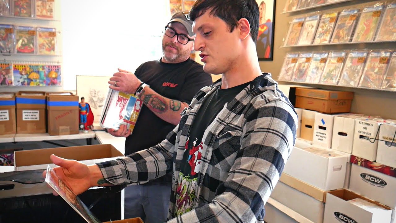 Comic book Collector Wants To Sell His Key Issues To Fund Another Hobby!